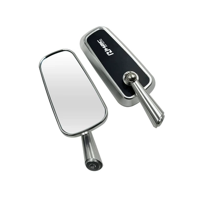 anti-glare, Motorcycle rearview mirror - 7cm-silver-white-single