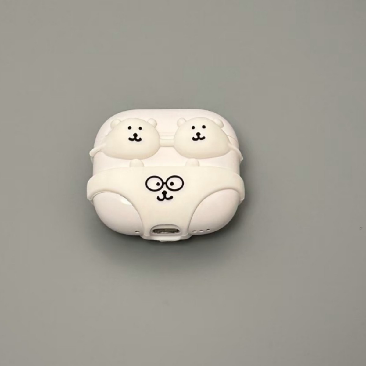 Funda Protectora para Auriculares Bluetooth Apple AirPods 5 de PVC Estilo Animado