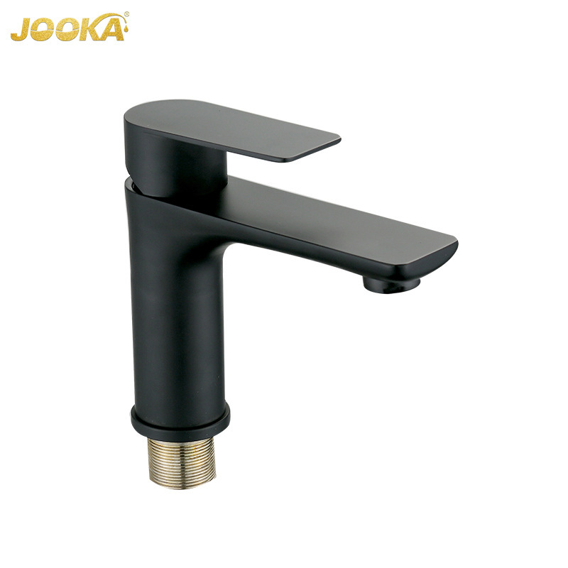 Factory Direct Wholesale Faucet Black Stainless Steel 201 Household Bathroom Modern Classic Flexible Water Outlet