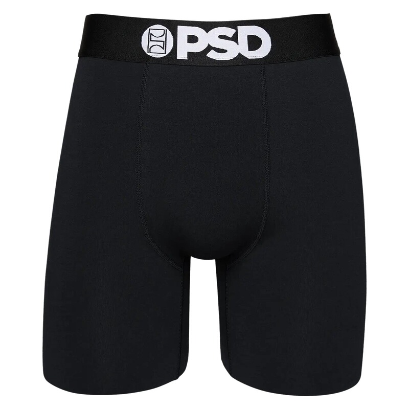 Psd Men's Shorts Cotton Solid Color Breathable Antibacterial Mid-Waist Sports Boxer Briefs Men's Cross-Border Exclusive Hot-Selling Item