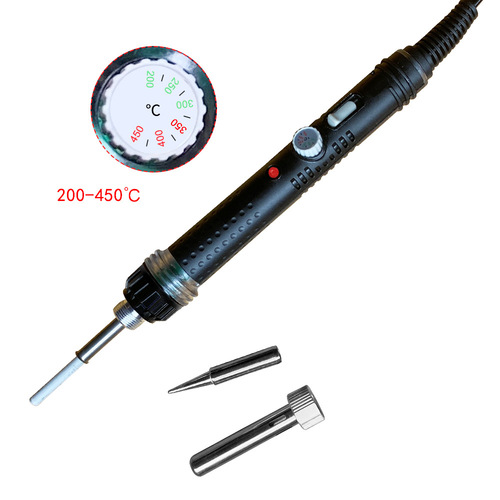 Repair constant temperature electric soldering iron set with adjustable temperature 60W European/American 110V/220V soldering machine welding tools