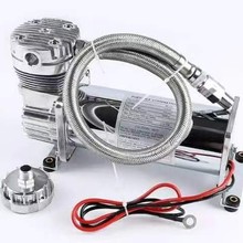 四管气喇叭改装车气泵12V 150psi 3L/6L气罐空气压缩机