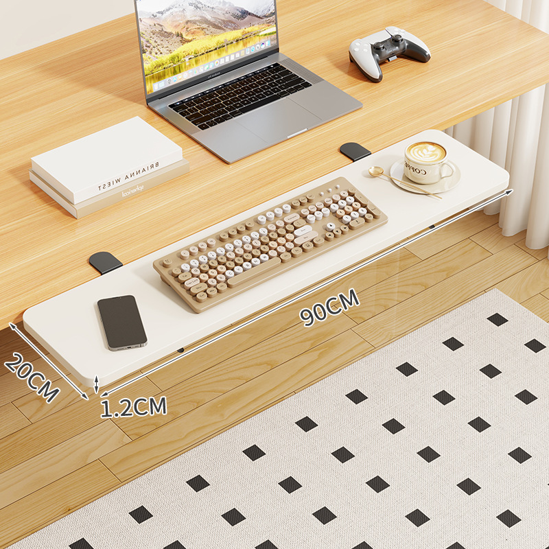 Extensión Plegable de Escritorio para Computadora con Soporte de Brazo para Oficina image 47