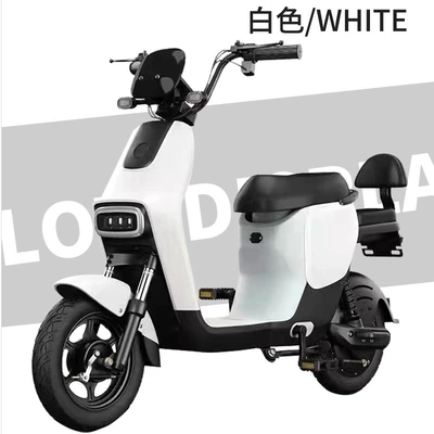 New M12 Export Special Power Supply Emu Small Electric Motorcycle Simple Pedal Two-Wheeler 48V Battery Car Factory Wholesale (Elektrikli motosikletlər) - white-specialized-in-exporting-naked-bikes-minimum-order-of-20-units