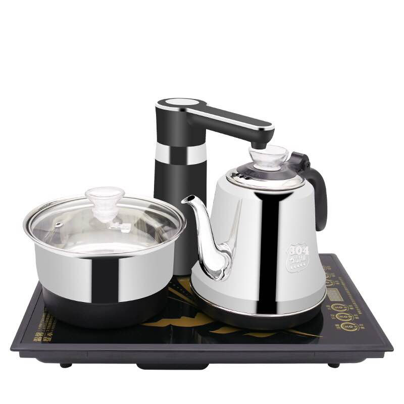 23*37cm 검정색 완전 자동 전기 차 스토브 전체 세트