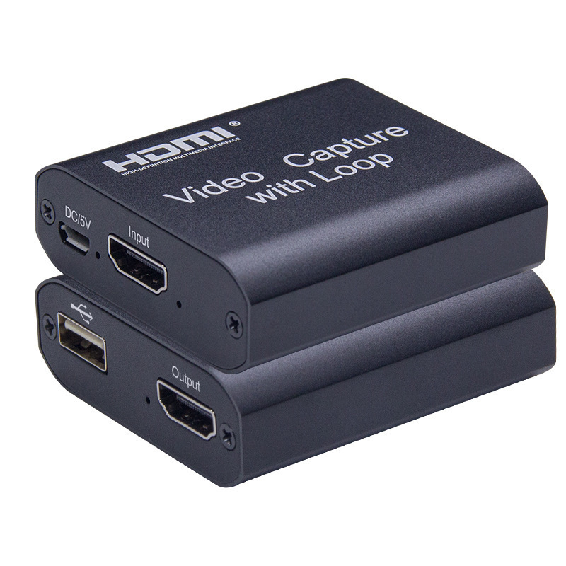 Tarjeta de captura de vídeo HDMI USB3.0 juego en vivo TikTok cámara de grabación 4K HD Tarjeta de captura de vídeo U3