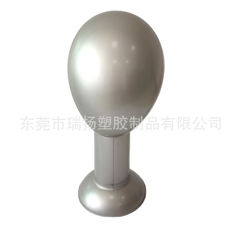 pvc充气高矮头模帽托围巾帽子展示道具拍摄工具帽撑帽内胆展示架