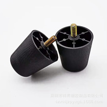 50*40*50mm圆塑料沙发脚 家具塑料脚 沙发腿 柜脚 木腿