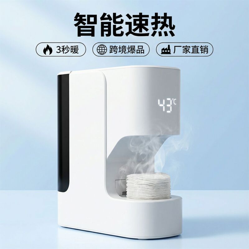 Baby Wet Wipes Heater Bucket Portable Constant Temperature Disposable Compressed Face Towel Smart Baby Hot Towel Machine