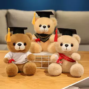 ตุ๊กตาหมีดร.มินิรุ่นใหม่ ของเล่นผ้ากำมะหยี่ส่งออก ตุ๊กตาหมีเท็ดดี้ ตุ๊กตาผ้า ของขวัญสำหรับเทศกาลจบการศึกษา ตุ๊กตาหมีตัวเล็ก