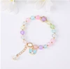 S020-Blue Kulomi Mixed Color Breathing Bracelet #SZ428