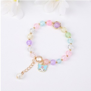 S020 - Pulsera Culomi explosión de colores mixtos azul#tamaño 428