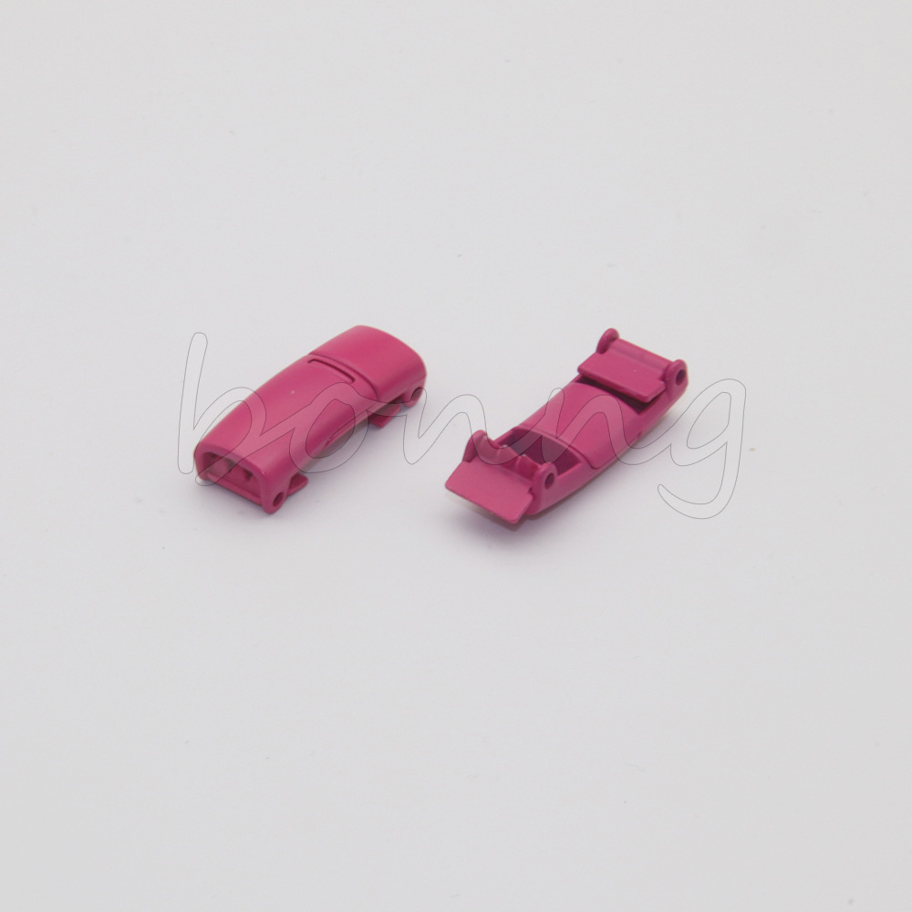 Botón magnético color galvanoplastia pintura suave para hornear para adaptarse a los deportes al aire libre sin cordones elásticos planos para adultos y niños