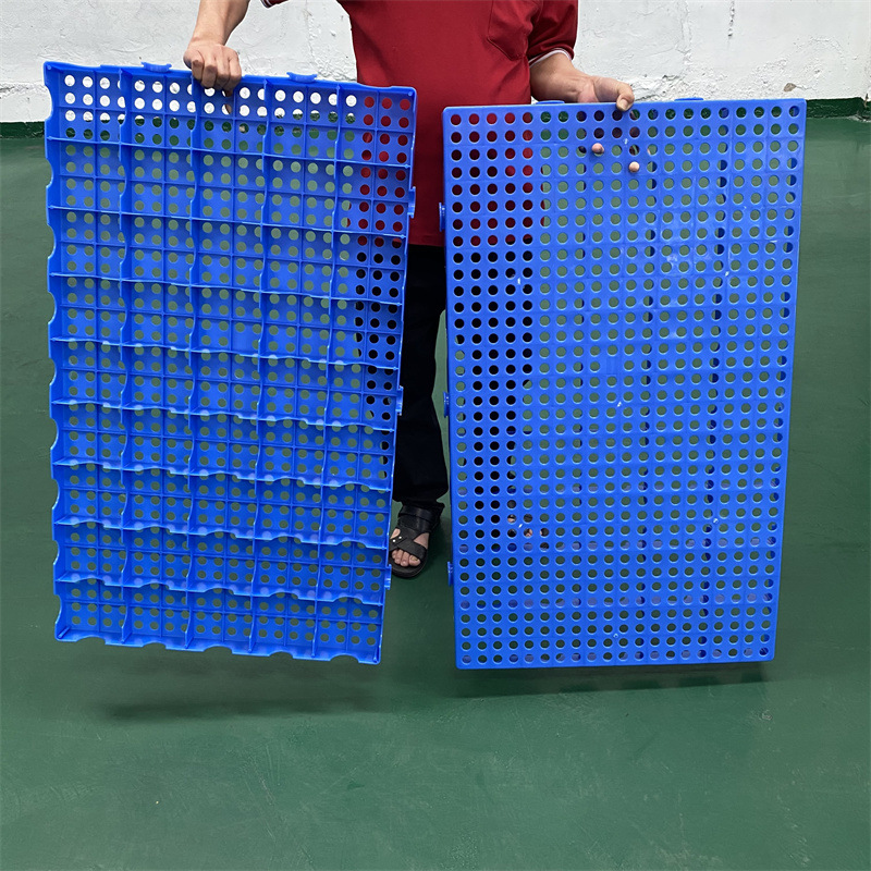 厂家现货湖南长沙冷库库房防潮垫仓板 加厚塑料脚踏板 地台板