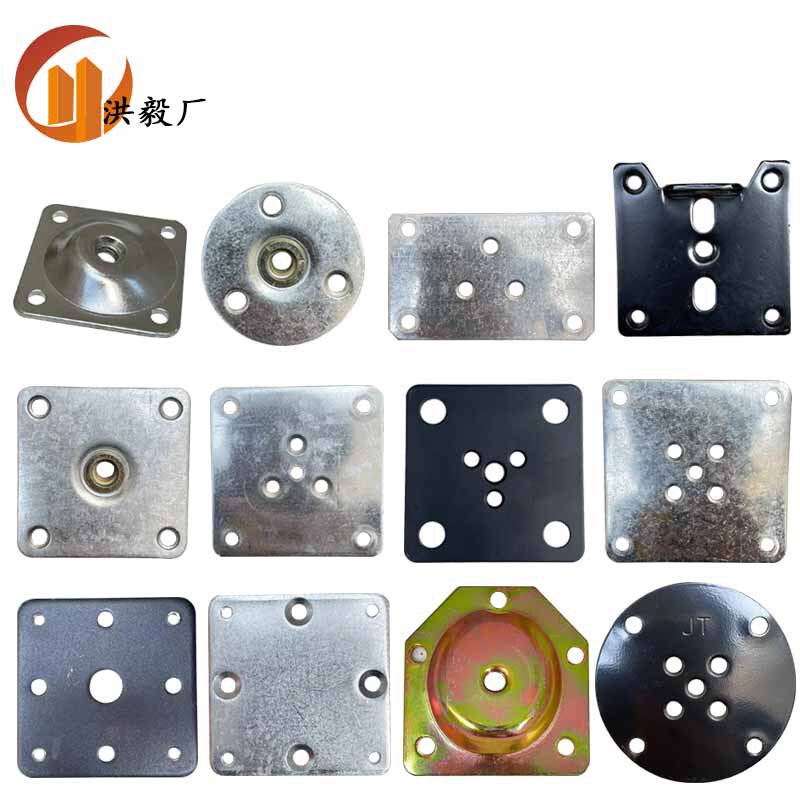 Thickened Wooden Foot Connection Fixation Square Iron Sofa Foot Gasket Furniture Connection Solid Wood Table Leg Fixation