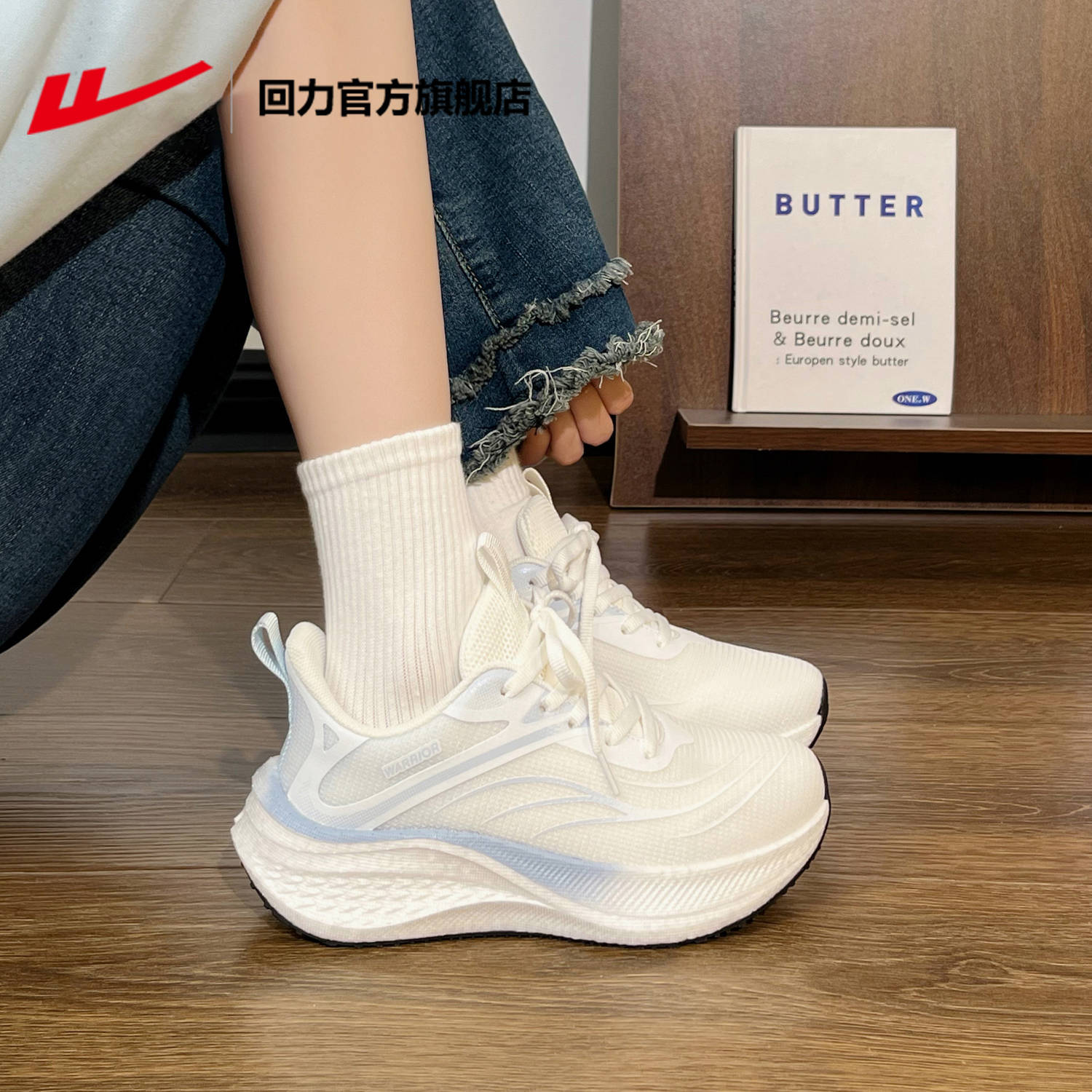 Pull-Back Shoes Women's Sports Shoes Women's Leather New Student Casual Soft Sole Lightweight Versatile Running Shoes Women's R