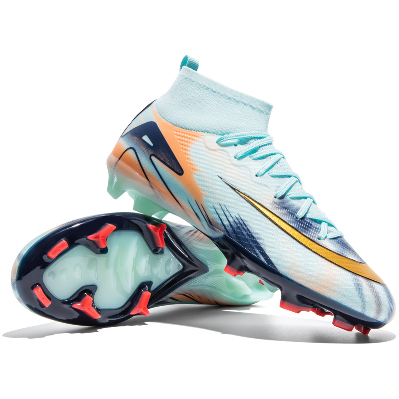 Putian artesanía transfronteriza zapatos de fútbol juveniles estudiantes de clavos largos zapatos de entrenamiento de clavos para hombres y mujeres zapatos de fútbol