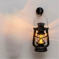 Kerosene lamp + magnetic dog hook [refrigerator magnet]