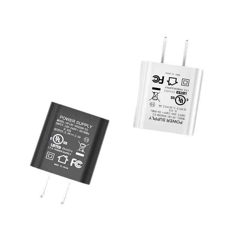 Зарядное устройство 5V2A для США и Японии, сертификация UL/PSE/ETL, USB Type-C адаптер питания