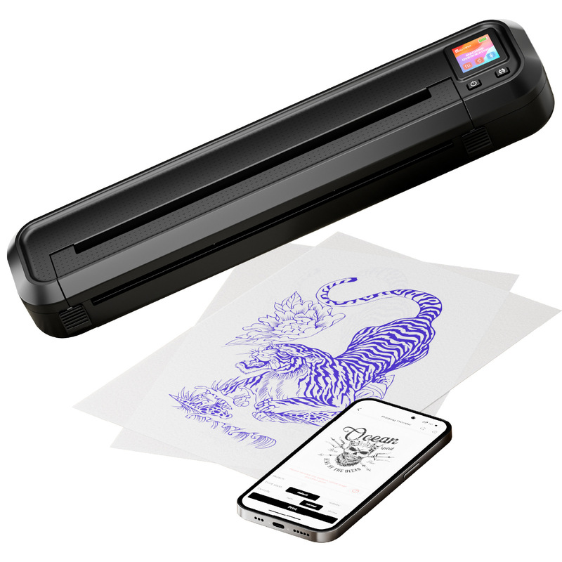 A4 Thermal Printer Tattoo Transfer Machine Tattoo Printer Portable Thermal Printer Foreign Export Export