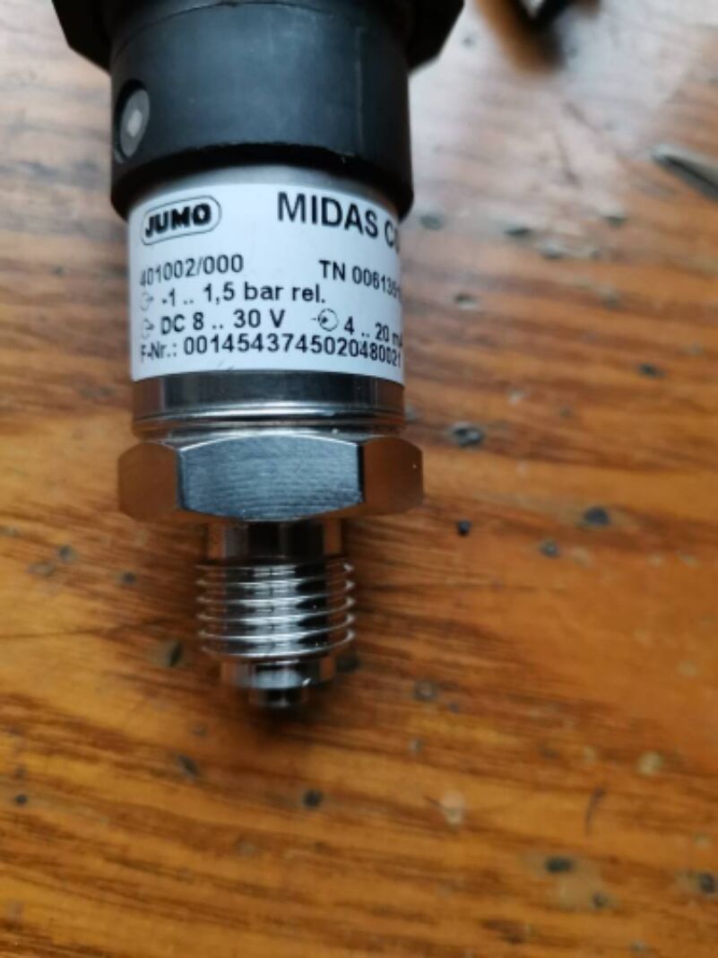 JUMO久茂401002/000沈阳广泰真空烧结炉压力传感器-1-1.5bar