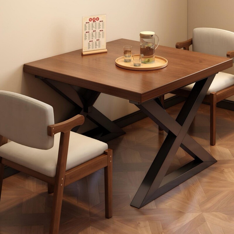 Small Square Table Set for Home Rental, Dining Table and Chairs, Commercial Dining Table, Square Table, Small Dining Table Small Square Table Set for Home Rental, Dining Table and Chairs, Commercial Dining Table, Square Table, Small Dining Table