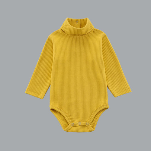 Baby baby climbing clothes autumn and winter long-sleeved bag fart clothes newborn onepiece baby clothes triangle climbing clothes ins