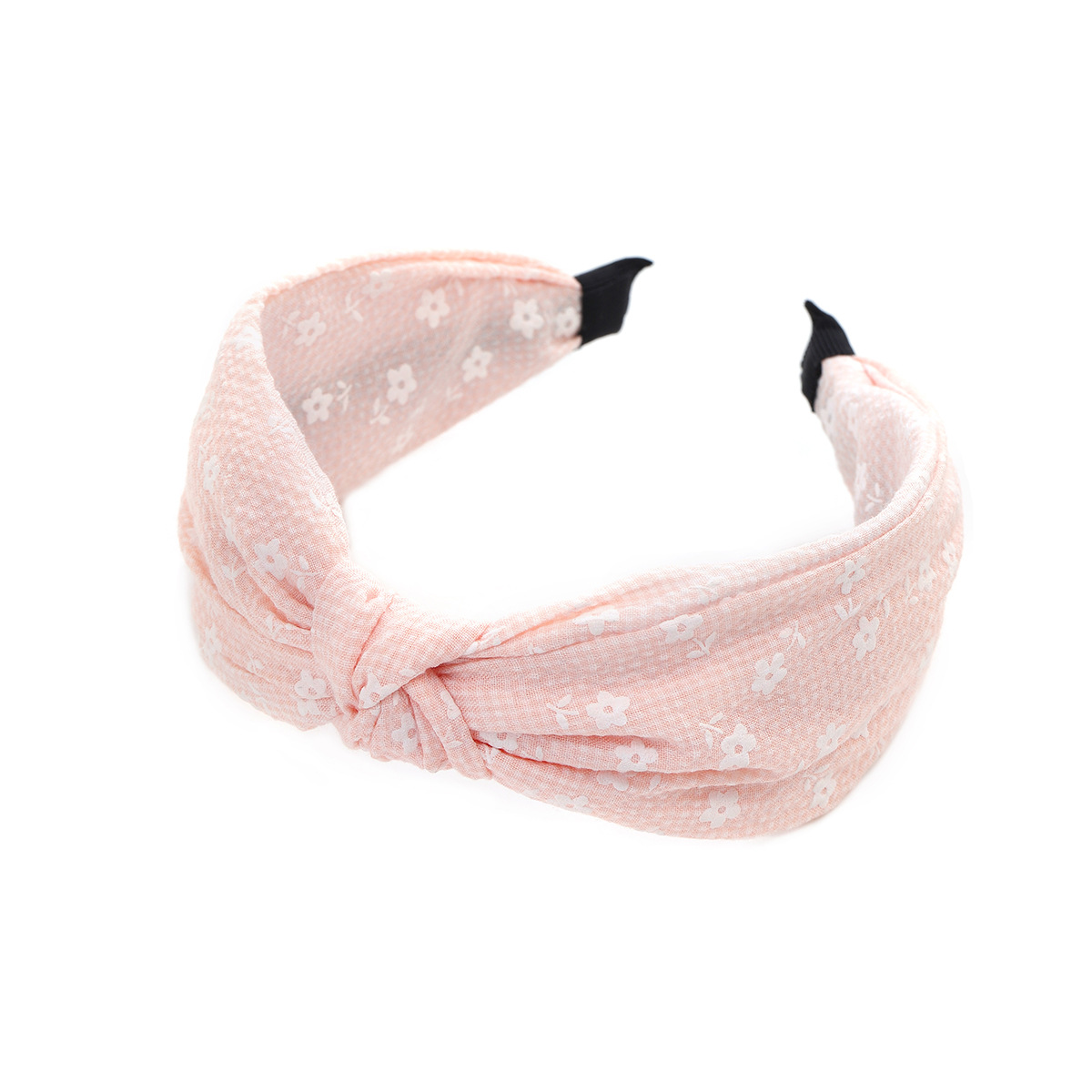Temperamento de moda, diadema anudada superior de cráneo alto, diadema de todo fósforo de sentido simple y avanzado, diadema de temperamento floral, accesorios para el cabello