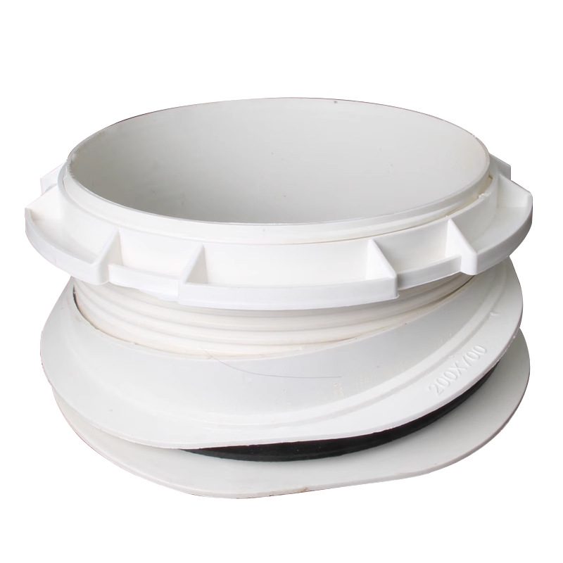 Junta de silla de montar PVC inspección de tuberías de plástico Salida de drenaje municipal junta de tamaño de arco de tarjeta de silla