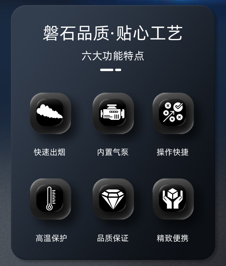Smoke leak detector, car smoke machine, engine intake and exhaust pipe leak detection, car smoke leak detector
