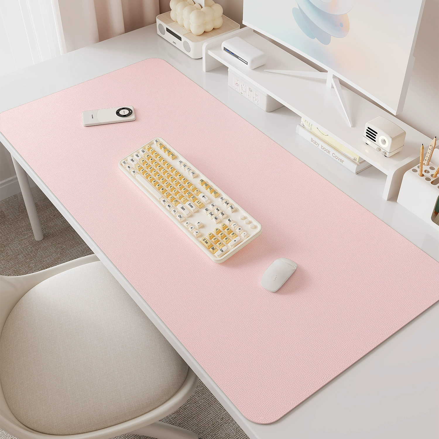 Waterproof Desk Mat Non-slip Leather from Yomiego