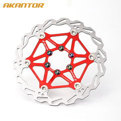 AKANTOR山地自行車碟盤螺絲12顆裝合金鋼碟片剎車片螺絲T25M5*10