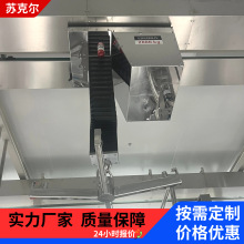 洁净式不锈钢环链电动葫芦380v半包全包式防尘罩起重吊机