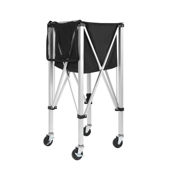 Portable Folding Aluminum Alloy Volleyball Cart Football Cart Basketball Cart Mobile Cart Ball Basket Tennis Cart