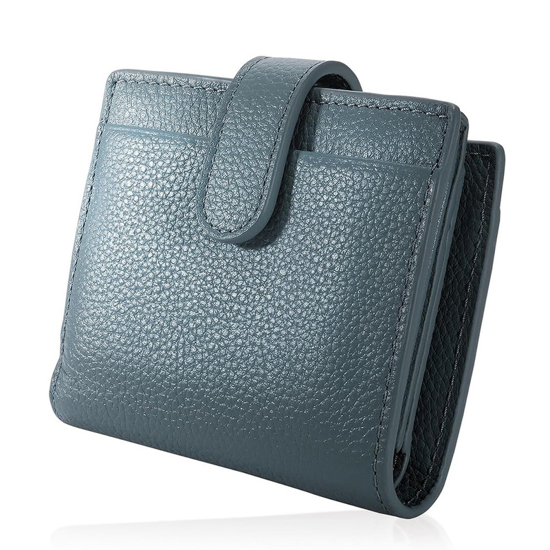 Cross-border lychee pattern fashion buckle short wallet for men and women, high-end feel 80% off integrated coin and business card holder Cross-border lychee pattern fashion buckle short wallet for men and women, high-end feel 80% off integrated coin and business card holder