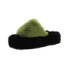 Keep warm demi-season slippers indoor platform, footwear, wholesale