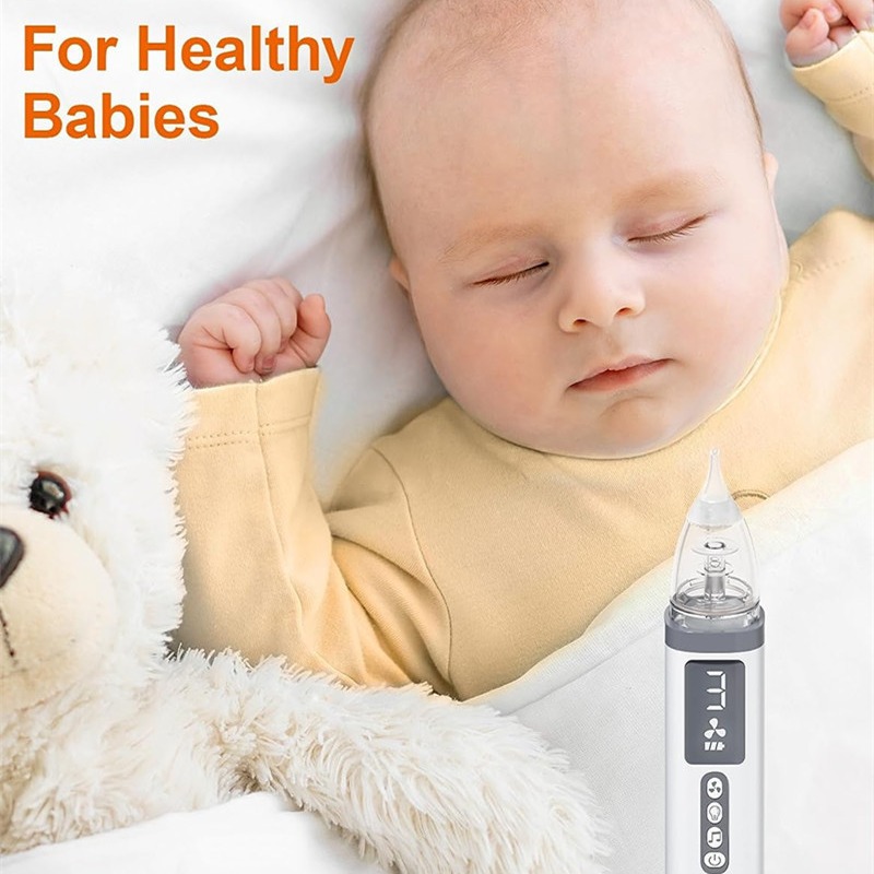 Electric Nose Aspirator for Babies, Toddlers, Children, Pregnant Women, Household Use for Cleaning Nasal Congestion, Smart Nasal Aspirator