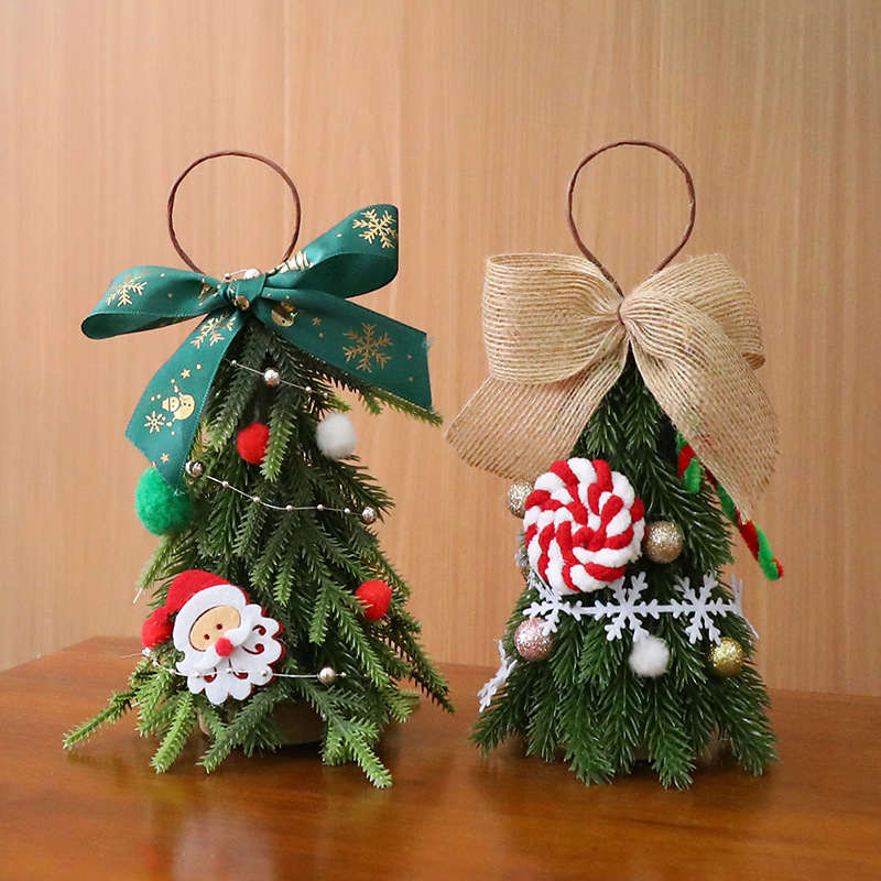 DIY-Weihnachtsornament-Set im Cartoon-Stil – 21 cm große Hängedekoration aus PE (Schneeflocken- und Weihnachtsmannmotive, Großpackung für Zuhause und Einzelhandel)_voghion.com