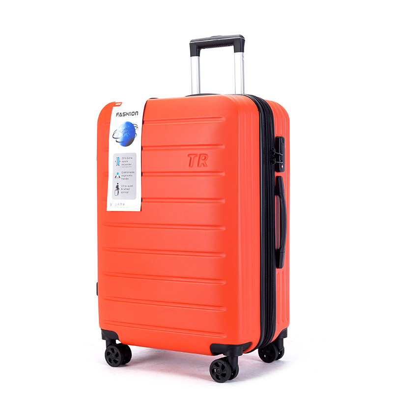 Dây kéo hai lớp cao và rộng màu cam / 20 inch