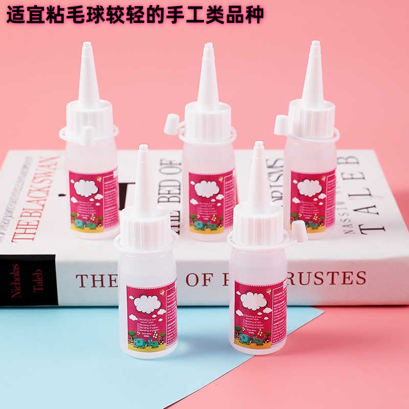 pegamento de látex blanco pegamento de alcohol no tejido pegamento de tela de varios tipos de pegamento al por mayor pegamento de seguridad manual infantil