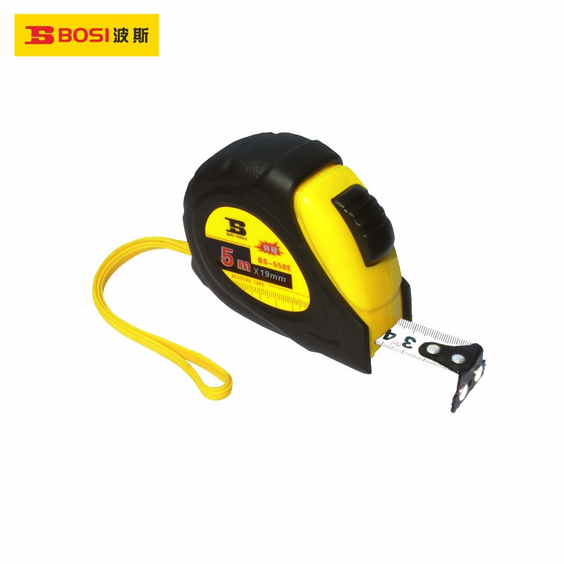 波斯强磁涂脂尺带公制公英制钢卷尺3m5米7.5米BS120358 BS120558