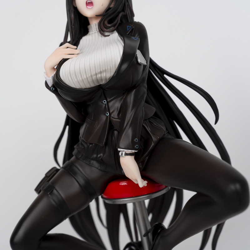 GW厂优质版 美少女 调月莉音 制服黑丝坐姿GK模型摆件|undefined