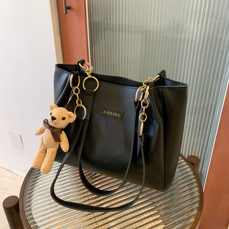 Bolsa de gran capacidad para mujeres 2025, nueva moda de otoño y invierno, bolso de hombro de mujer, sensación de alto nivel, bolso de viaje de clase para estudiantes image 7