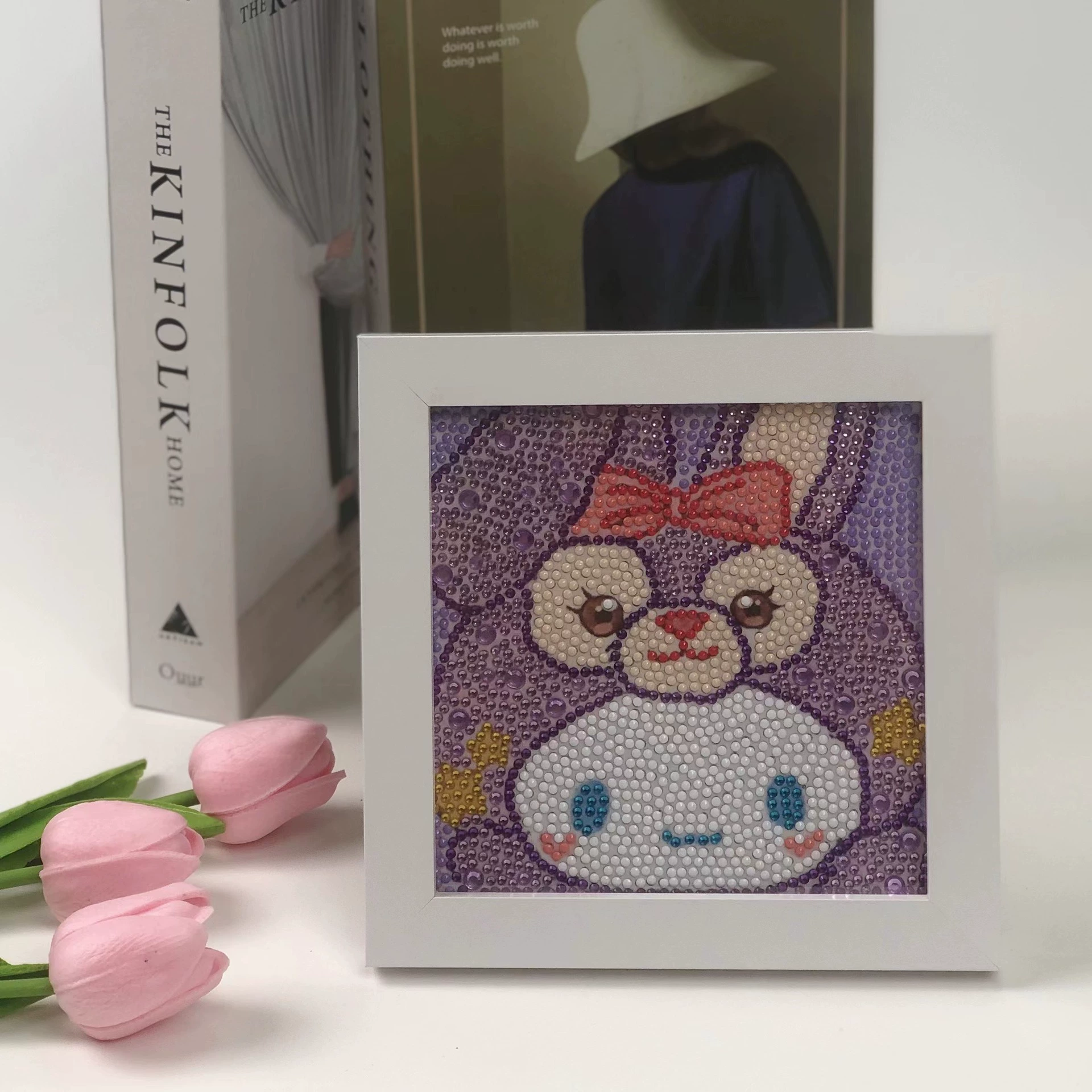 Набор для алмазной вышивки (Sanrio) Пикачу в раме, 17×17 см, комплект для полного стежка DIY