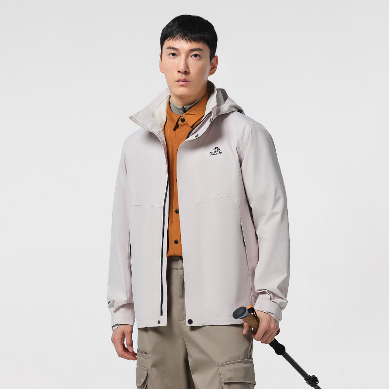 伯希和冲锋衣男秋冬新款外套户外防风登山服114301001|undefined