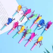 金丝哨气球 口哨气球 跨境儿童玩具圆形乳胶一包50个装气球批发