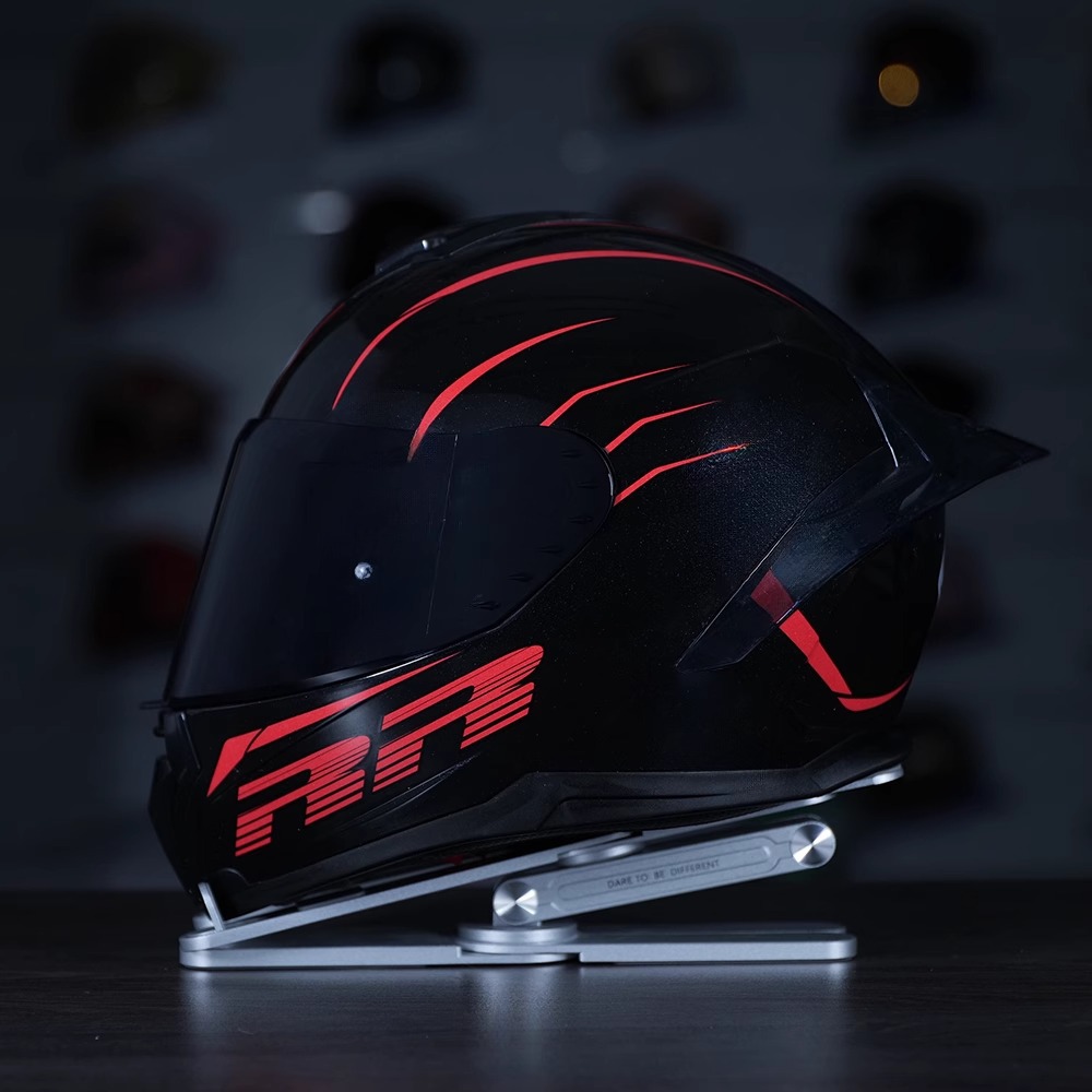 Casco Lion masculino motocicleta casco completo locomotora de defensa femenina cuatro estaciones casco de montaje universal 3C certificado gran cola