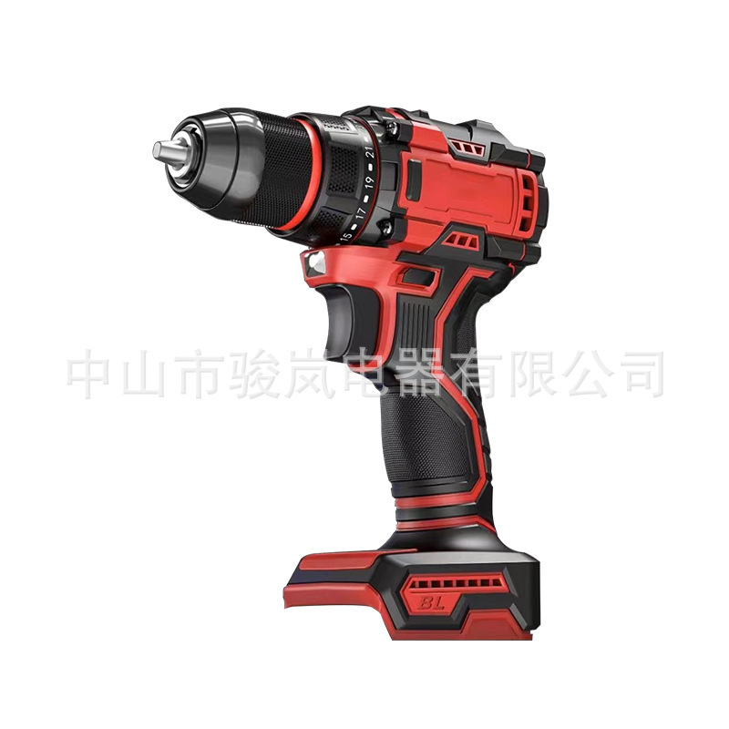 Instalación de decoración de taladro de mano de batería de litio multifuncional para el hogar, taladro de impacto de carga, taladro de pistola, juego de herramientas de hardware