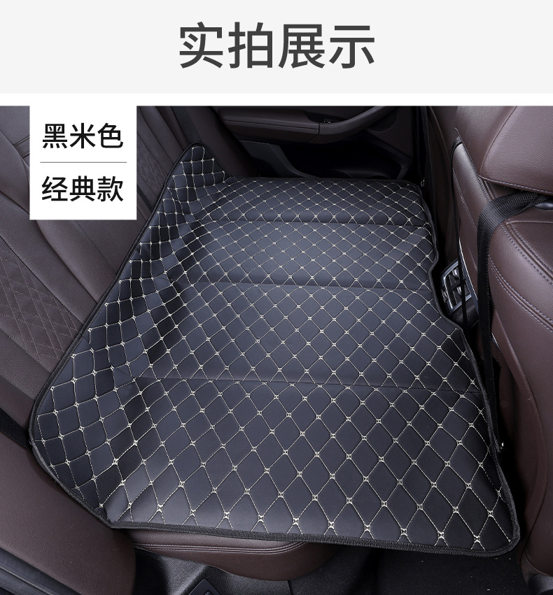 Car Backseat Hanging Folding Sleeping Pad, Rear Seat Sleeping Gadget, Car Bed, Non-Inflatable Folding Mattress for Car Use