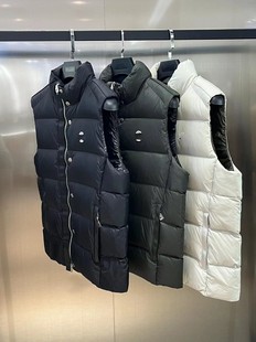 M Brand High Version 2023 Autumn and Winter Mongolian down Vest Casual Warm Jacket in Large Stock Thickened